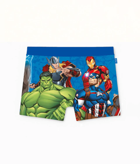 Malla Short Avengers Marvel Oficial Lycra Nene Art.81408 - comprar online