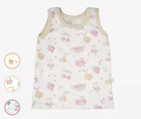 LIQUIDACION Remera Musculosa Gamise 100% Algodón Estampado Bebes