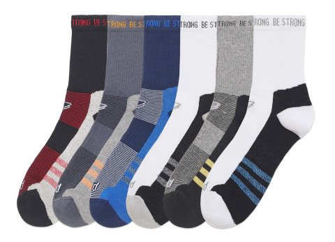 Pack Por Mayor 6 Medias Floyd Cortas Algodón Deportivas Tenis Hombre Art.470