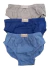 Imagen de Pack 2 Slip Antillitas Algodón Liso Elastico Embutido Niño Art.150
