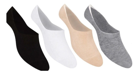 Medias Sayer Algodón Invisibles Talon Silicona Antideslizante Mujer Art.276 - comprar online