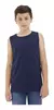 LIQUIDACION Musculosa Tres Ases Algodón Unisex Liso Niños T14-16 Art.622
