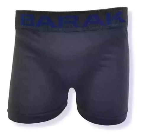 Pack Por Mayor 6 Boxer Barak Sin Costura Algodon y Lycra Liso Nene T4-10 Art.101