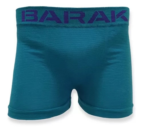 Pack 2 Boxer Barak Sin Costura Algodon y Lycra Rayado T4-10 Art.120