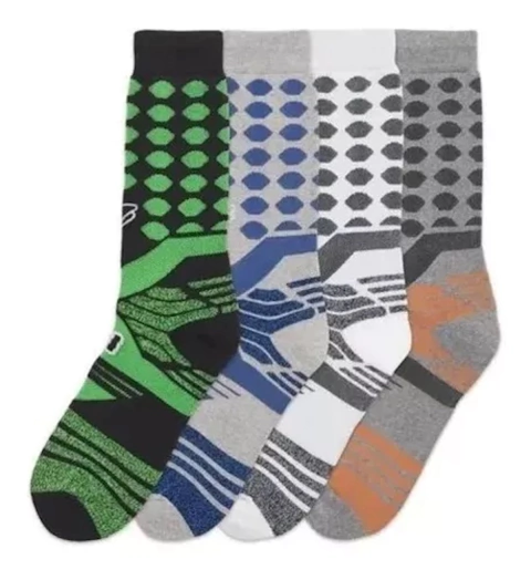 Pack 2 Medias Floyd Largas Termicas Sky Algodon Hombre Art.601