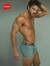 Pack 2 Boxer Hanes Algodón y Lycra Rayado Con Elastico Exterior Art.7111 - tienda online