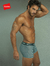 Pack 3 Boxer Hanes Algodón y Lycra Rayado Con Elastico Exterior Art.7111 - tienda online