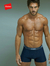Imagen de Pack Por Mayor 6 Boxer Hanes Microfibra y Lycra Calado Con Elastico Exterior Art.7301