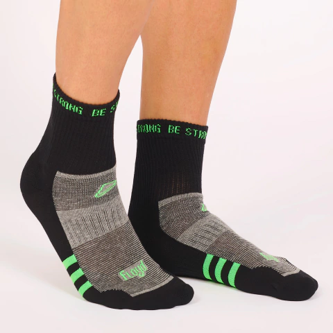 Pack 3 Medias Floyd Cortas Algodón Deportivas Tenis Hombre Art.470