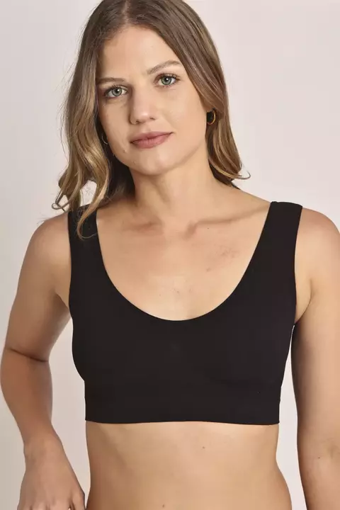 Corpiño Aretha Microfibra y Lycra Sin Costura Sin Aro Modelante Confort Art.1181 - comprar online