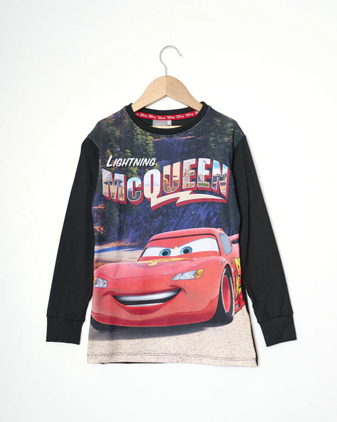 LIQUIDACIÓN Pijama Cars Disney Oficial Manga Larga Algodon Invierno Nene Art.80374 - comprar online