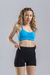 Calza Short Tiro Alto Mora Microfibra Sin Costura Deportiva Mujer Art.2007