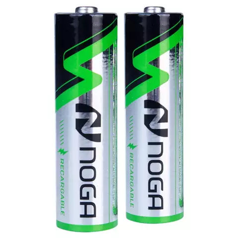2 Pilas Recargables Aa Noga 2900 Mah Control Remoto