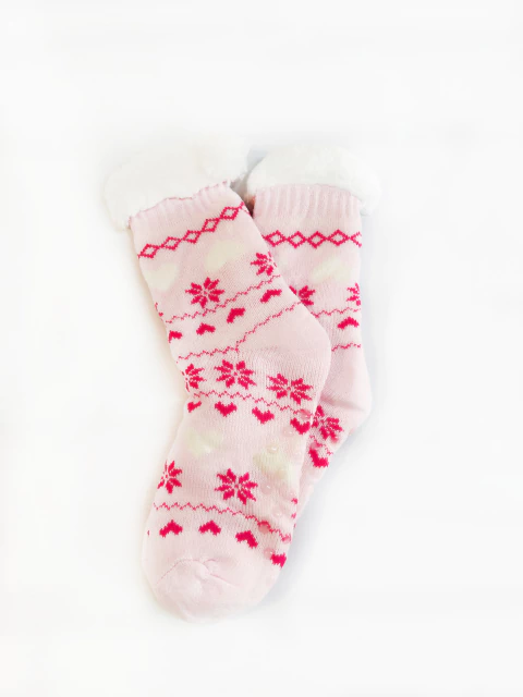 Medias Pantuflas PantuMedias Con Corderito y Antideslizante NENAS Art.1675 - comprar online