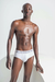 Pack 3 Slip Lody Algodón Lycra Liso Con Elastico Exterior T2XL-3XL Art.757