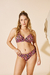 LIQUIDACION Malla Bikini Sol y Oro Lycra Triangulo Taza Soft y Vedetina Alta Mujer Art.4252