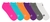 Pack Por Mayor 6 Medias Floyd Invisibles Microfibra Running Mujer Art.712 en internet