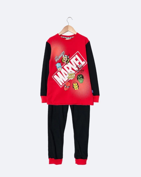 LIQUIDACIÓN Pijama Avengers Marvel Oficial Manga Larga Algodón Nene Art.80870 - comprar online