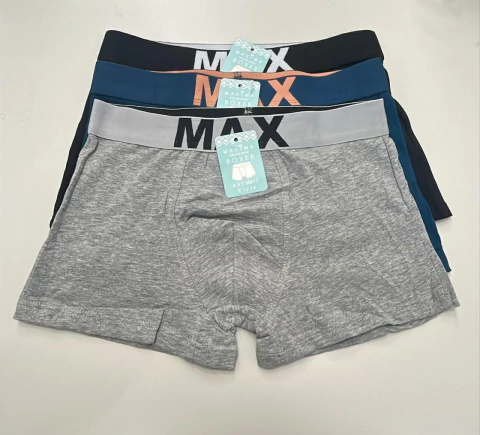 Boxer Max Algodon y Lycra Con Elastico Nene T2 al 18 Art.617 - comprar online