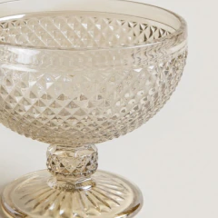Set x6 Compoteras Diamante Champagne en internet