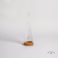 aceitera-vinagrera cónica