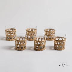 set x6 vasos maja - comprar online