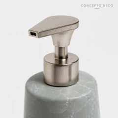 dispenser simil marmol gris - tienda online