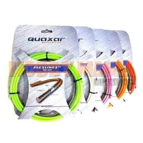 Kit Cables Fundas Frenos Bicicleta Quaxar Flexlines Colores