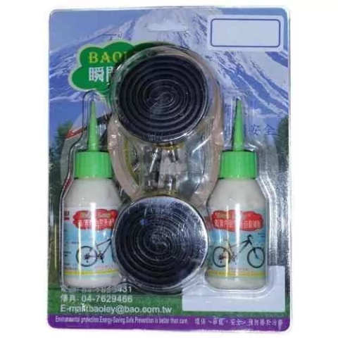 Kit Conversion Tubeless Baoley 27,5er Cintas Valvulas Liquid