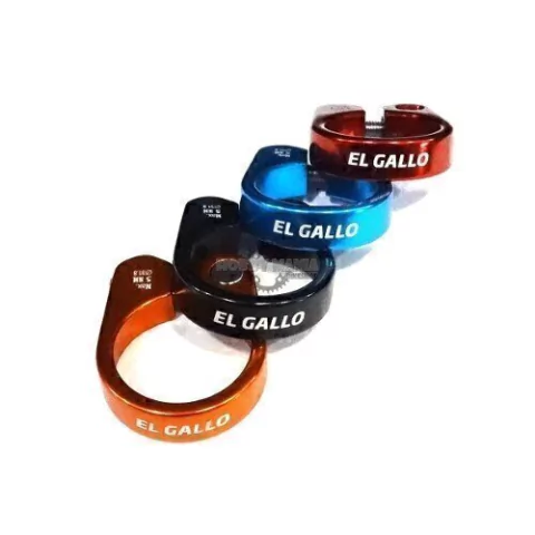 Cierre Asiento Clamp El Gallo 31.8 Aluminio Bulon Colores