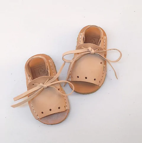 Sandalia Roma Bebés Natural