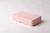 CAJA REVERSIBLE 24X15X5.5CM ROSA/BLANCA