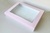 CAJA CON VISOR 33X24X5CM ROSA - comprar online