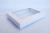 CAJA CON VISOR SUPERIOR 33 X 24 X 5 CM - BLANCA