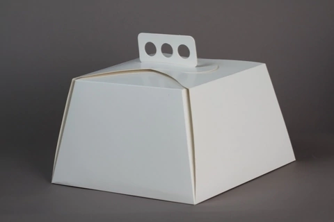 CAJA PARA TARTA 27X27X15 BLANCA en internet