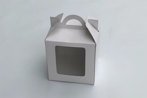 CAJA 10.5x10.5x11CM CON VISOR