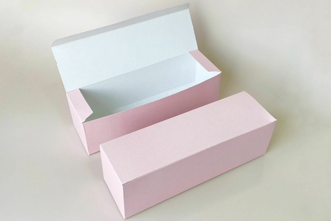CAJA 25X7,5X7,5CM- ALFAJORES ROSA