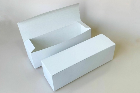 CAJA 25X7,5X7,5CM- ALFAJORES BLANCA