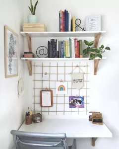 Estantes con Ménsulas Melamina Blanca