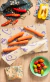 Envoltorios Verduras Lila - Pack * 3