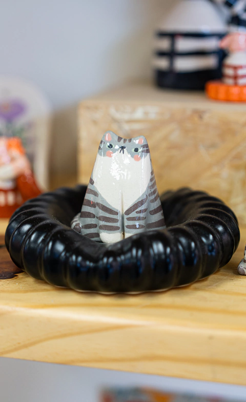 Gatito Portasahumerio - Montón, junta de diseño