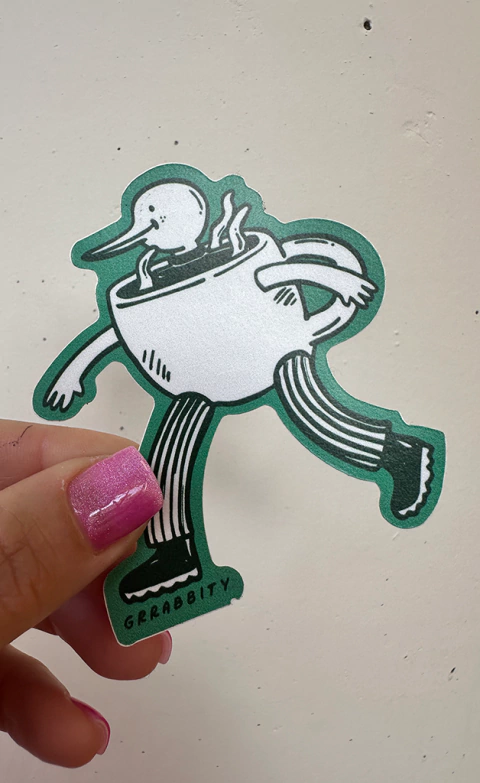 Stickers Grrabbity