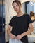 Remera Lucy Pima Negra - comprar online