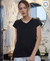 Remera Niza PIMA Negra - comprar online