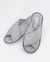 Pantuflas Cruzadas Grises en internet