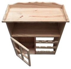 Mueble Bodega 9 Botellas + 1 Puerta( ART TEX 6045)