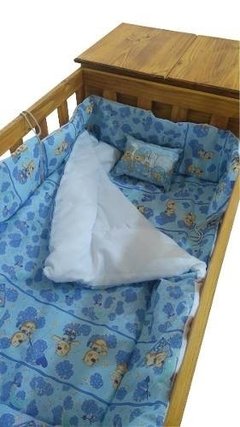 Juego De Cuna Acolchado + Sabanas Y Chichonera De Regalo( ART 6005)