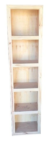 Biblioteca Asia 5 Estantes 1.80x0.43x0.30(ART TEX1400) - comprar online