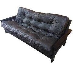 Colchon De 2 Plazas Para Futon De 3 Cuerpos Cuero Ecologico(ART 1628) en internet