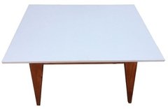 Mesa Vintage Con 4 Sillas Tapa Blanca Mdf Laqueado( COMBO MESA VINTAGE TAPA MFD Nº 1) - DIR-TEX